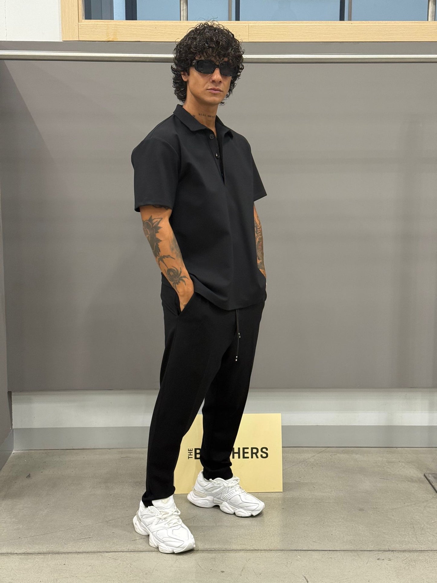 CORDSET POLO NERO
