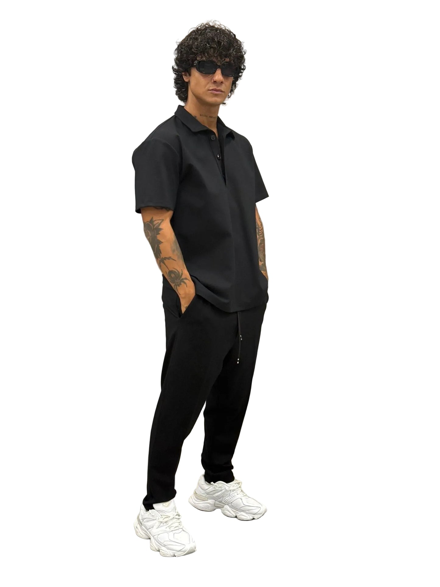 CORDSET POLO NERO
