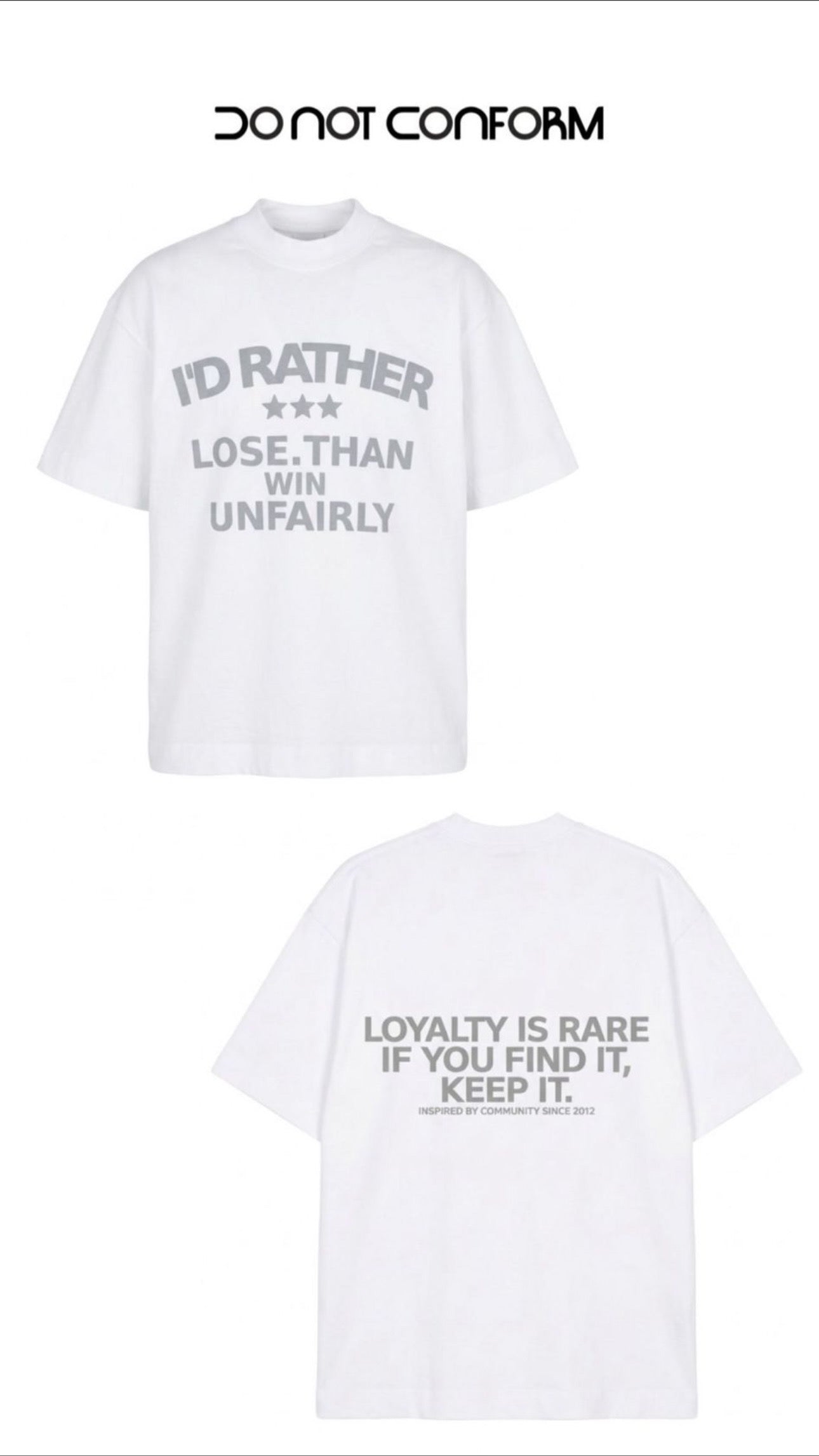 LOYALTY WHITE