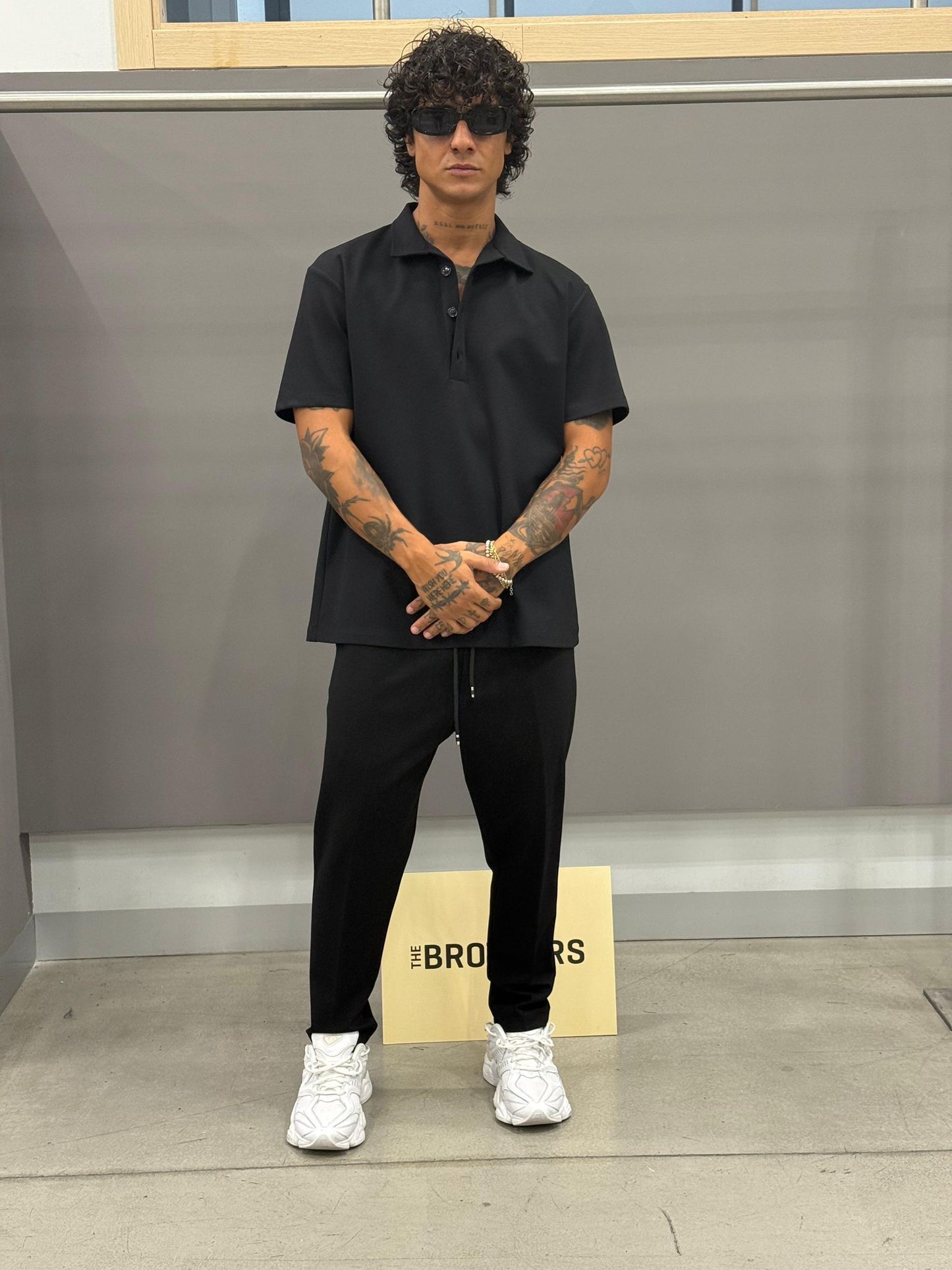 CORDSET POLO NERO
