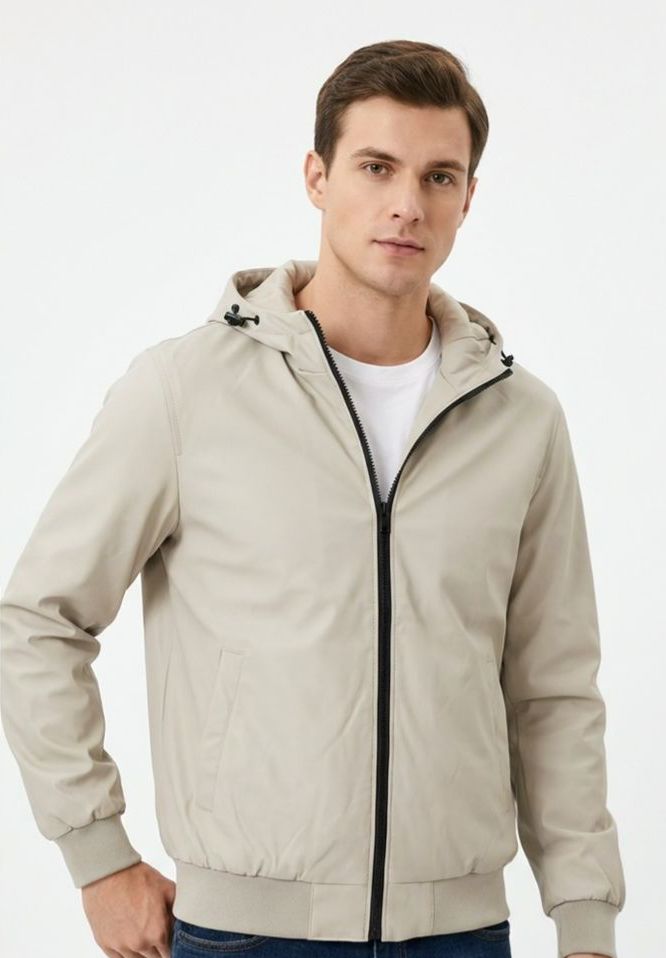 GIUBBINO GOMMATO BEIGE