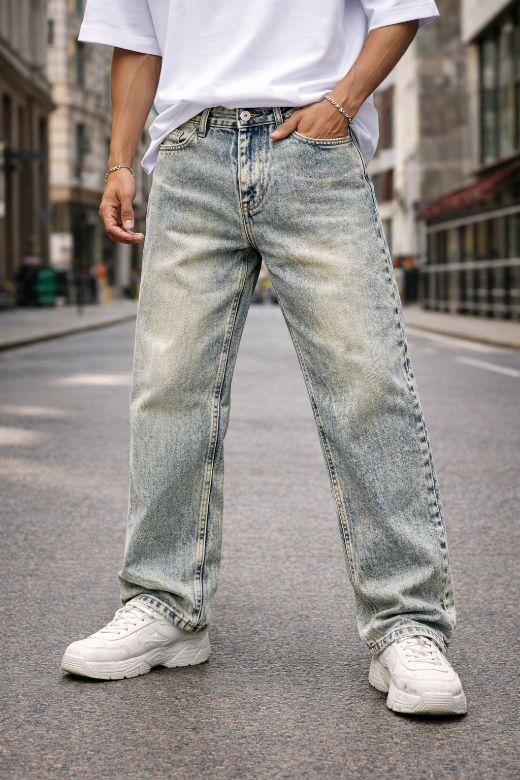 JEANS SIMPLE BAGGY