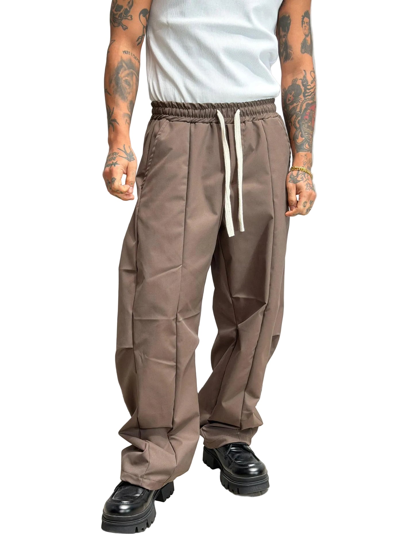 PANTALONE BALLON MORO