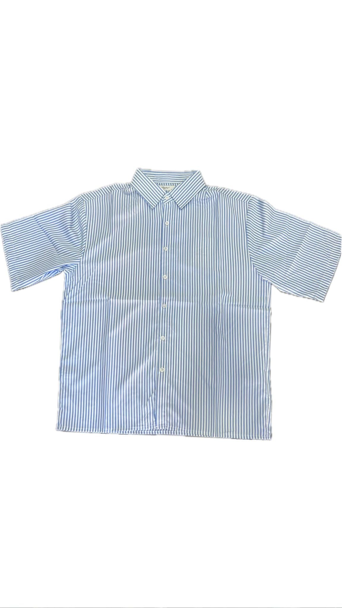 CAMICIA AZZURRA CROP
