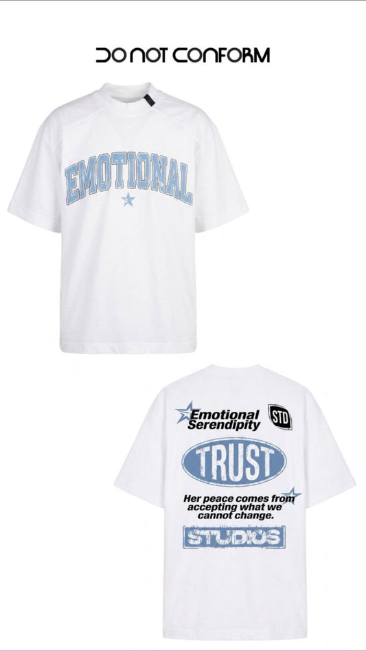 WHITE TEE DO NOT CONFORM