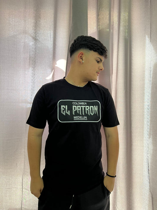 T-SHIRT 'EL PATRON' BLACK