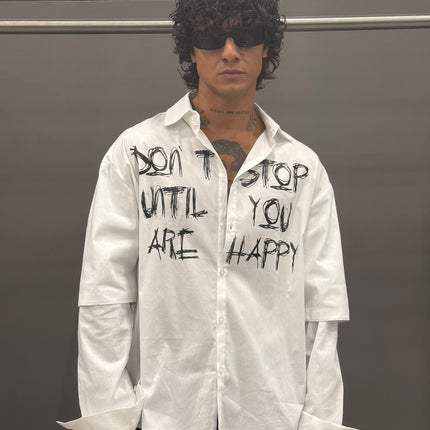 CAMICIA DON’T STOP BIANCA