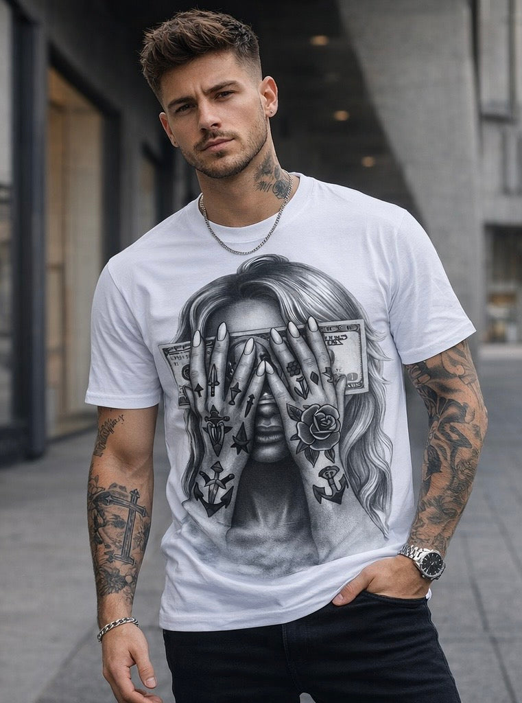 T-SHIRT CHICANA BIANCA