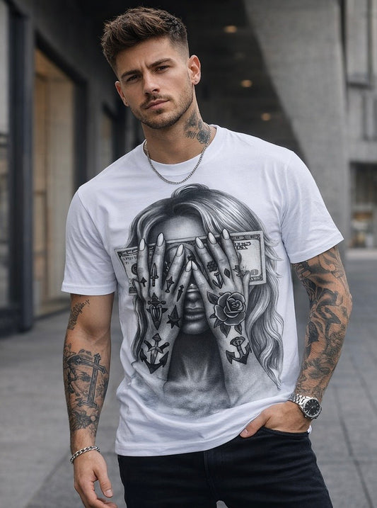 T-SHIRT CHICANA BIANCA