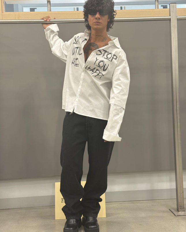 CAMICIA DON’T STOP BIANCA