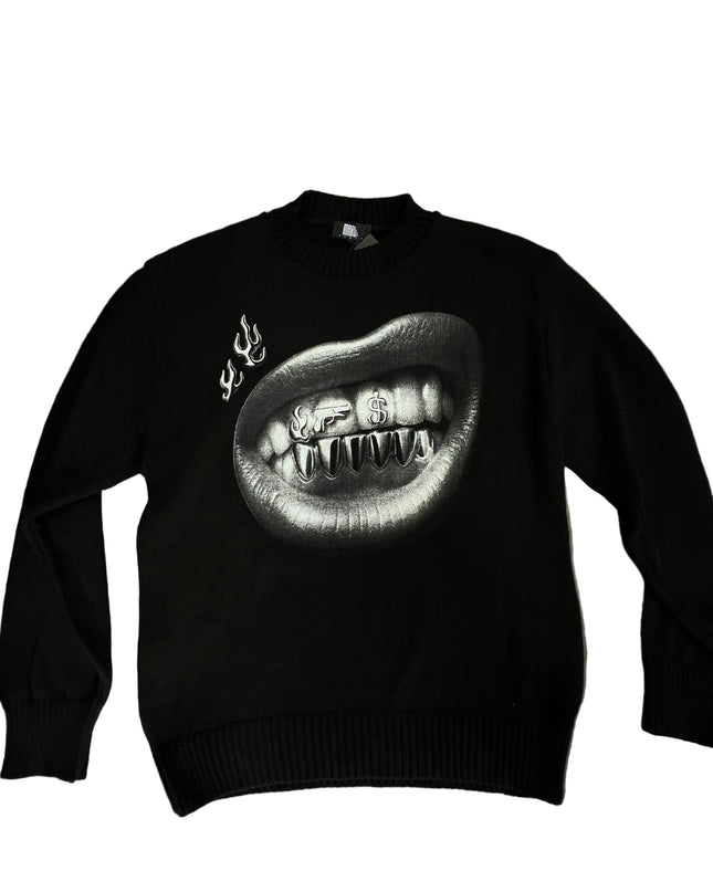 MAGLIONCINO KISS NERO