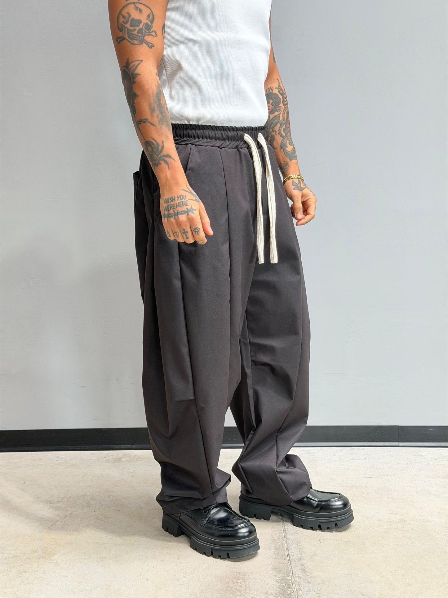 PANTALONE BALLON NERO