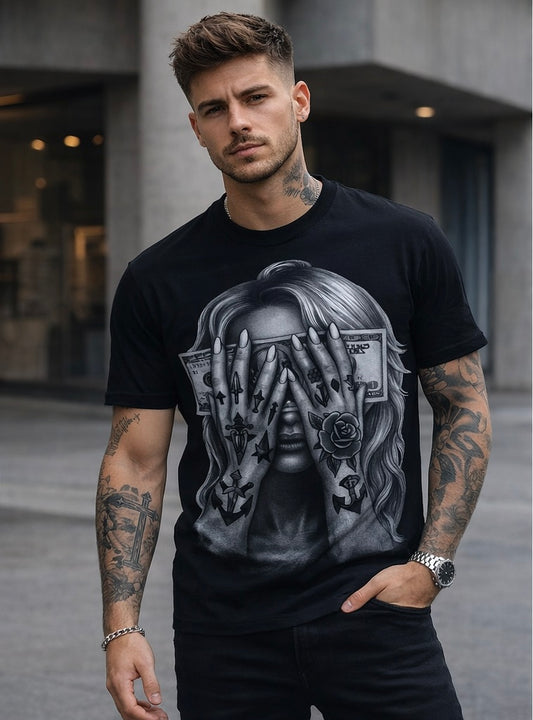 T-SHIRT CHICANA NERA