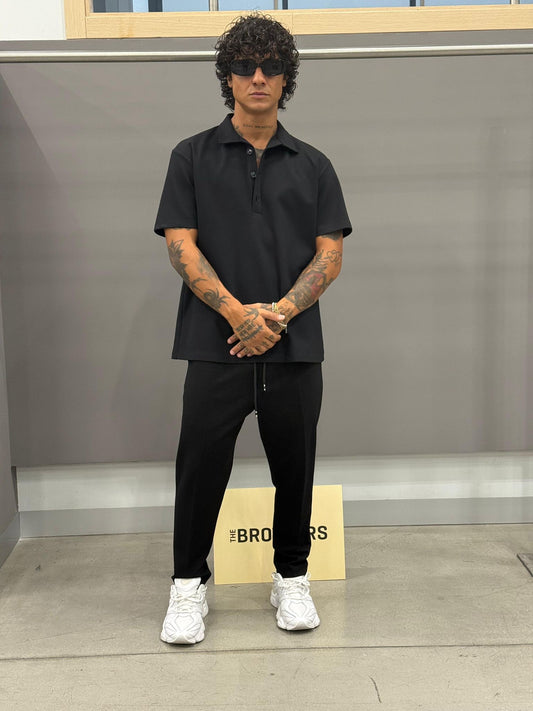 CORDSET POLO NERO