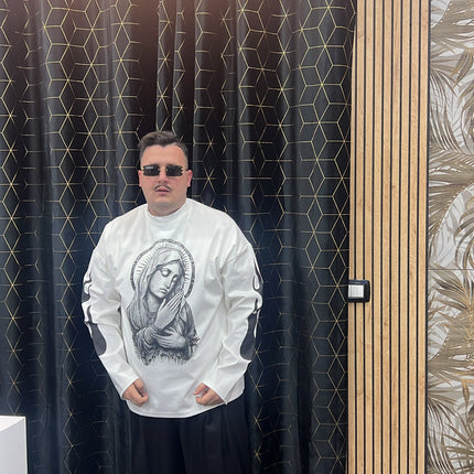 T-SHIRT DOPPIATA BIANCA