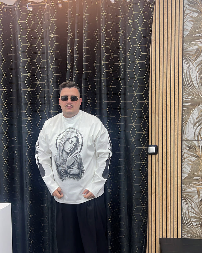 T-SHIRT DOPPIATA BIANCA