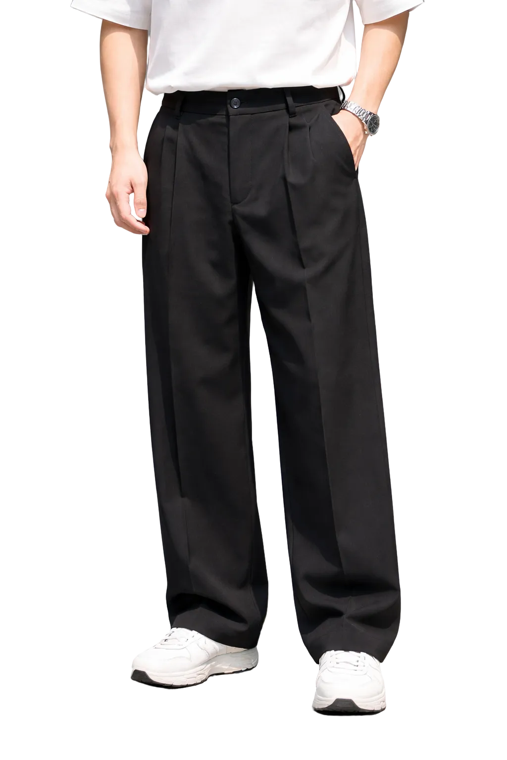 PANTALONE CLASSICO SPORTIVO FONDO AMPIO