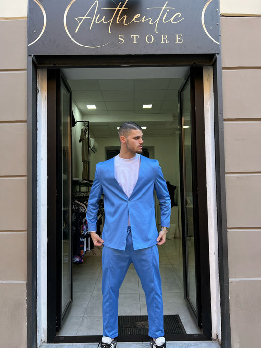 ABITO CASUAL AZZURRO