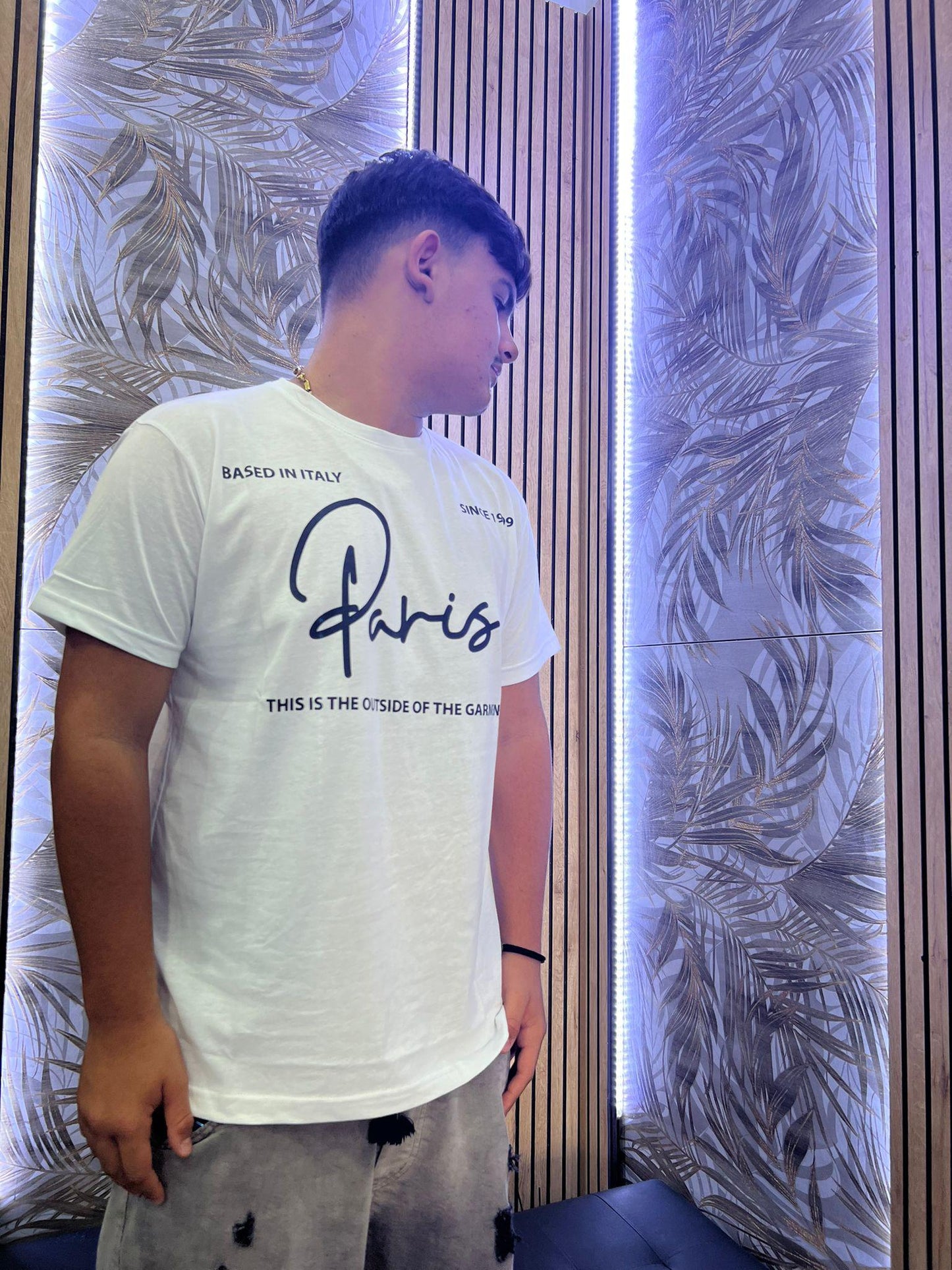 T-SHIRT PARIS 'BIANCA'