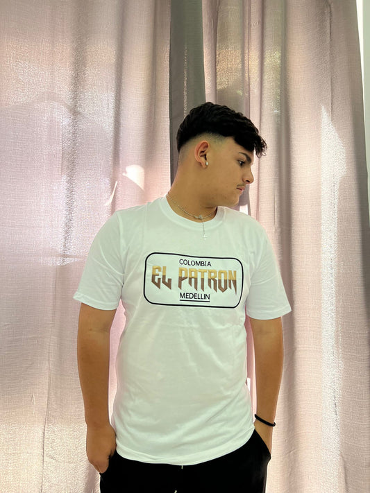 T-SHIRT 'EL PATRON' WHITE