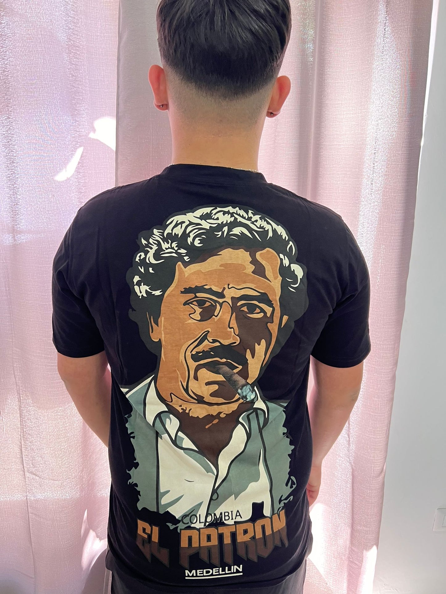 T-SHIRT 'EL PATRON' BLACK